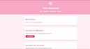 lo haré una página web simple en HTML, CSS y javascript
