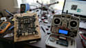 design ardupilot pixhawk flight controller drone pcb and rc transmitter