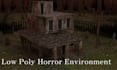create low poly 3d ps1 psx ps2 n64 environments retro horror maps game assets