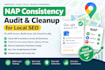 do nap consistency audit and citation cleanup for local SEO