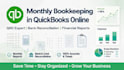 do monthly bookkeeping and reconciliation