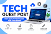 build quality tech backlinks with tech guest post