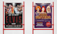 design a professional concert tour poster
