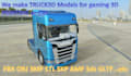 make real life truck 3d models