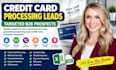 credit card processing, payment  financial services, lead