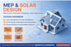 create professional mep and solar drawings using autocad