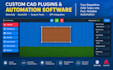 develop custom cad plugins, modeling and automation software