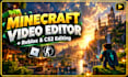 edit minecraft, roblox or cs2 gaming video, minecraft video editor