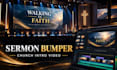 create a cinematic sermon bumper and church intro video