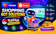 do lazada bot, shopee bot, auto checkout bot, pokemon bot auto purchase bot