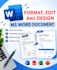 format and professionally design your word document