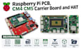 design raspberry pi pcb cm4 cm5 carrier board and hat