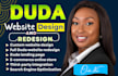 duda website design, duda website redesign duda website design, duda development