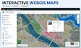 create interactive webgis maps using arcgis, leaflet, or mapbox