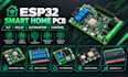 create esp32 smart home pcb, iot automation, relay, and control board design