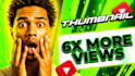 design a high CTR thumbnail, gaming thumbnail and youtube thumbnail