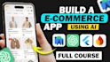 do ai ecommerce mobile app,ai shopping app,ai saas app flutter ios android app