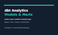 build or fix your dbt analytics models and marts