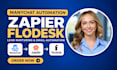 build manychat automation with zapier and flodesk