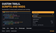 code custom fivem scripts, game mods and tools