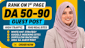 provide guest post backlinks with a premium guest post article