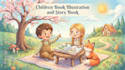 create hilarious childrens picture book illustrations
