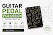 design guitar pedal pcb distortion fuzz overdrive circuits