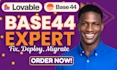 base44 expert base44 migration base44 app vibe coding base44 bug fixing replit