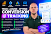 setup ga4 GTM and conversion tracking for google ads and meta ads