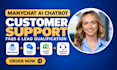 build a manychat ai chatbot for customer support and leads