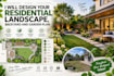 design your residential landscape, backyard and garden plan