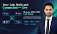 remotely set up cybersecurity lab with vms and soc tools
