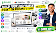 setup printful printify pod print on demand squarespace ecommerce website design