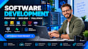software development, front end backend developer, full stack developer