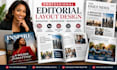 design newspaper and editorial page layout in indesign