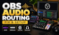 fix obs audio routing goxlr, rodecaster, and wave link setup