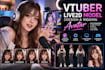 design rig pro vtuber character in live 2d vtuber model rigging vtube studio
