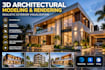 do 3d achitectural modeling, rendering and realistic exterior visualization