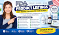 do fda product listing, registration, US agent, mocra compliance for cosmetics