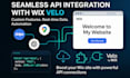 develop wix velo custom functionality, API integration, cms and dynamic pages