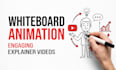 create custom whiteboard animation, hand drawn animation explainer video