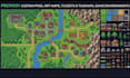 create pixel art maps, tilesets, game environments and surroundings