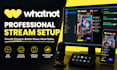 setup your whatnot obs stream for smooth live selling
