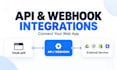 integrate apis and webhooks into your web app