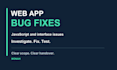 fix bugs in your web application