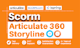 design scorm compliant elearning course in articulate storyline rise 360