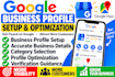 setup verified  google my business profile