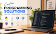 script python java c sql database bot coding programming project developer coder