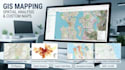 gis mapping, spatial analysis and custom data map