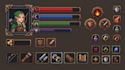 create pixel art game UI kit hud inventory menu buttons icons rpg mobile game